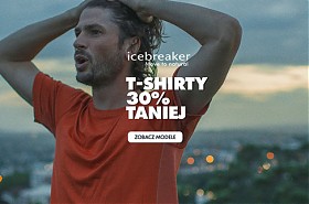 T-shirty Icebreaker 30% taniej w Polar Sporcie