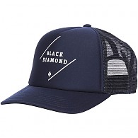 Czapka z daszkiem Flat Bill Trucker Hat / BLACK DIAMOND