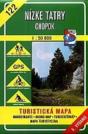 Mapa Nizke Tatry Chopok nr 122 / VKU HARMANEC